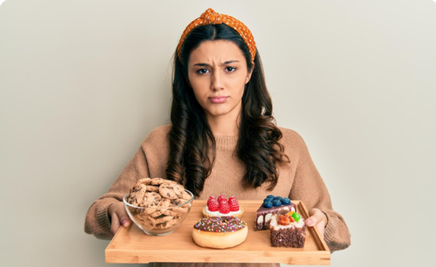 not eating proper food                   (Image Credit:Freepik)
