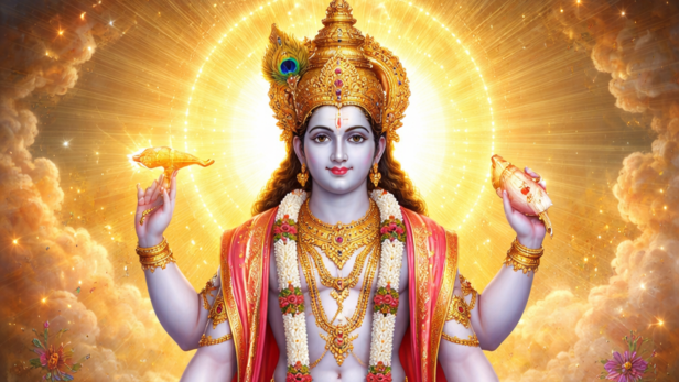Lord Vishnu (Image Credit: AI)