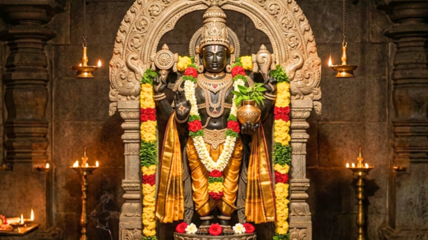 Lord Dhanvantari, an Incarnation of Lord Vishnu (Image Credit: AI)