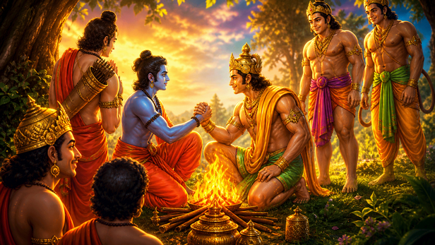 Ram Chose Sugriva