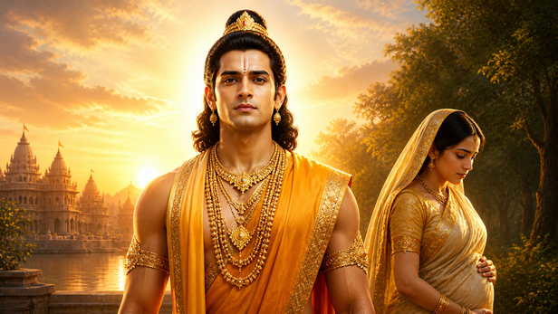 Lord Rama & Sita Devi (Image Credit: AI)