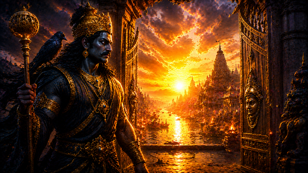 Shani Dev at the Gates of Kashi