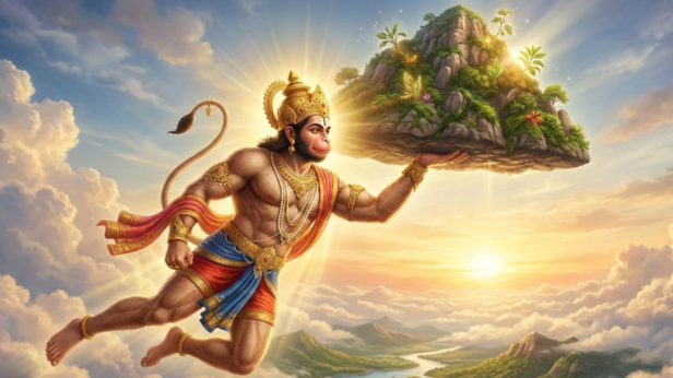 Lord Bajrangbali (Image Credit: AI)