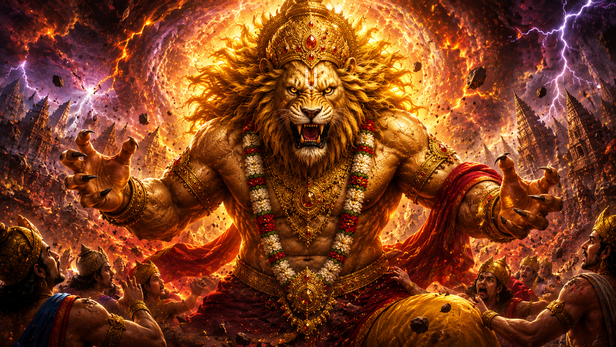 Narasimha’s Uncontrollable Fury
