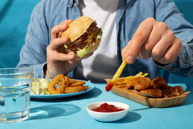 Fast food meal