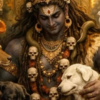Bhairava with Animals | Instagram - @gooddot