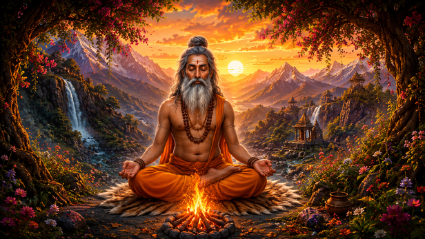 In Hinduism, most people are cremated after death.