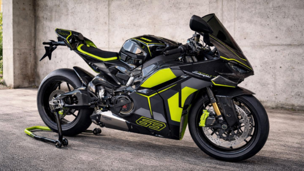 Ducati Panigale V4 Lamborghini is inspired by the Lamborghini Revuelto | Instagram - @cubo.moto