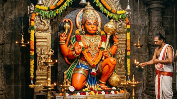 Lord Anjaneya (Image Credit: AI)
