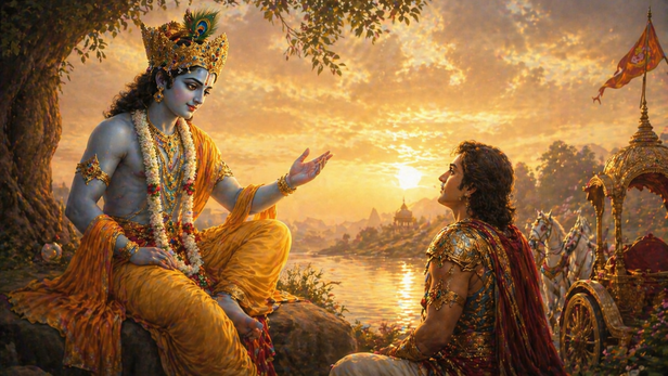 Lord Krishna (Image Credit: AI)