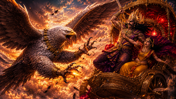 The Hidden Symbolism Behind Ravana’s Chariot