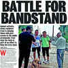 Battle for Bandstand takes new turn over replaced signboard