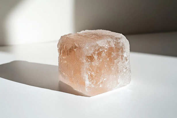Clear Quartz Crystal in Natural Light