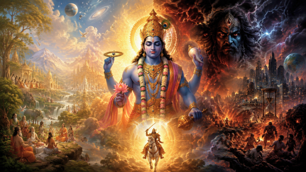 What Will Happen at the End of Kali Yuga? (Image Credit: AI)