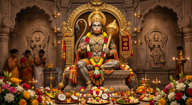 Lord Anjaneya (Image Credit: AI)
