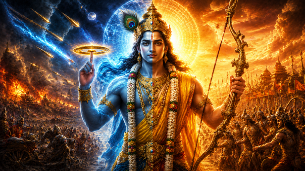 Ancient Warriors And Divine Weapons
