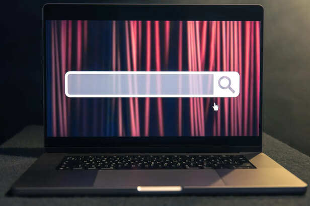 Laptop storage warning with Chrome browser open