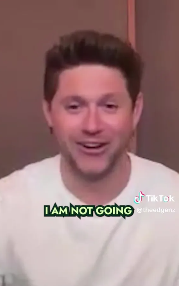 Tiktok | Niall Horan has confirmed he won’t be attending Harry’s wedding to Zoe Kravitz.