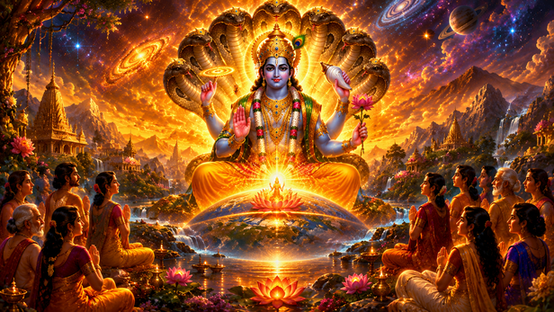 Sacred Worship During Purushottam Maas