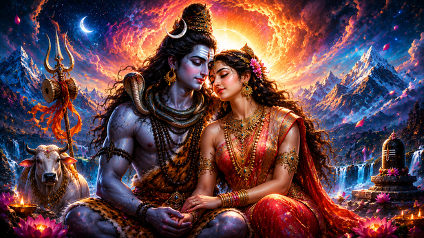 The Balance of Shiv and Parvati