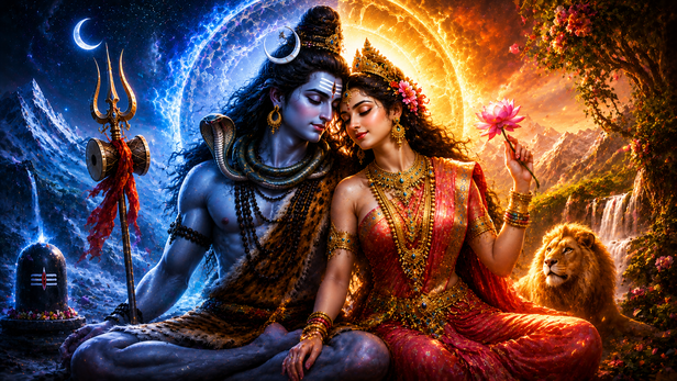 The Balance of Shiv and Parvati