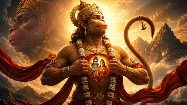 Lord Hanuman (Image Credit: AI)