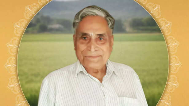 गोपालजी त्रिवेदी को पद्मश्री अवार्ड