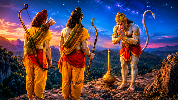 Hanuman Ji Never Left Earth