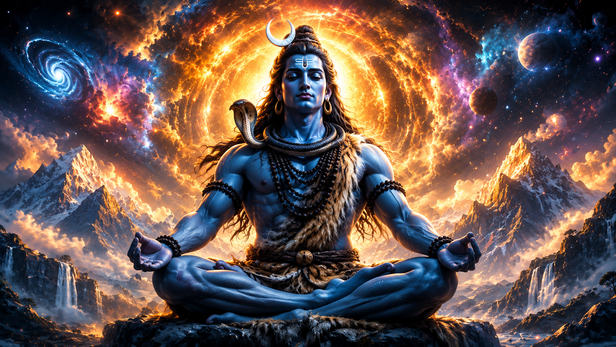 Nath Yogi Chanting Alakh Niranjan