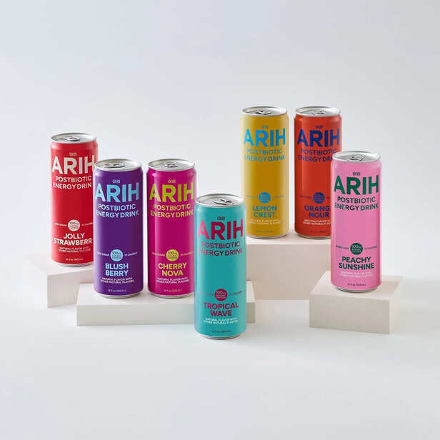 X | ARIH also includes postbiotic energy drinks and dual-biotic sodas.