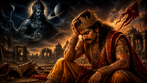 Kind Woman Helping Vikramaditya