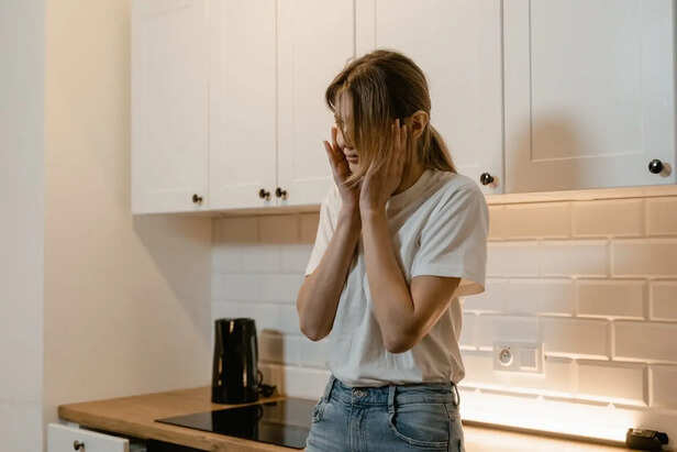 Person Struggling With Mental Confusion
