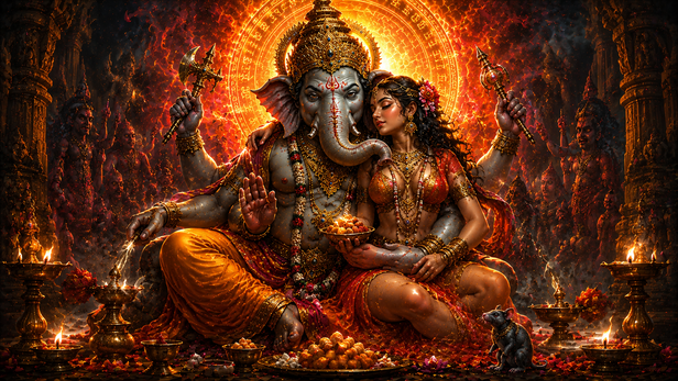 Uchhishta Ganapati Symbolism