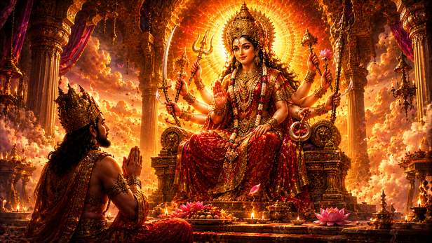 Divine Signs During Sati’s Arrival