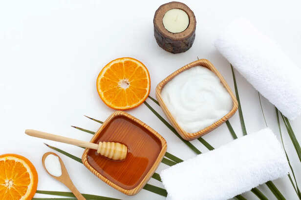 Curd and Honey Hair Mask