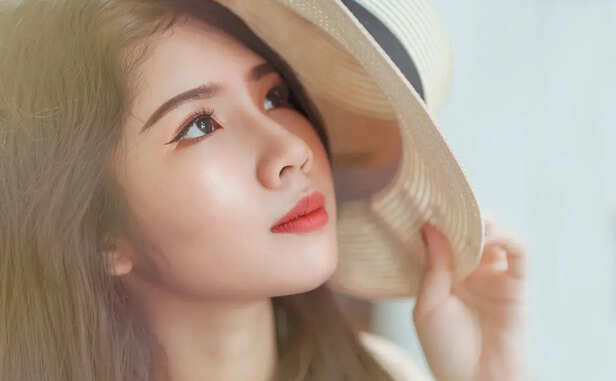 Healthy and Hydrated Skin Close-Up