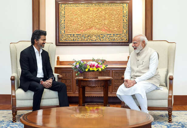 Vijay meeting Prime Minister Modi in Delhi