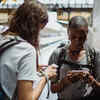Young Travellers Using Technology
