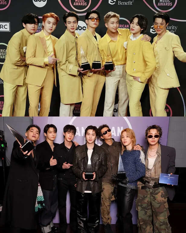 X/@AMAs | BTS swept all three categories they were nominated in at the American Music Awards (AMAs).