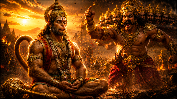 Times Hanuman Ji Proved Silence