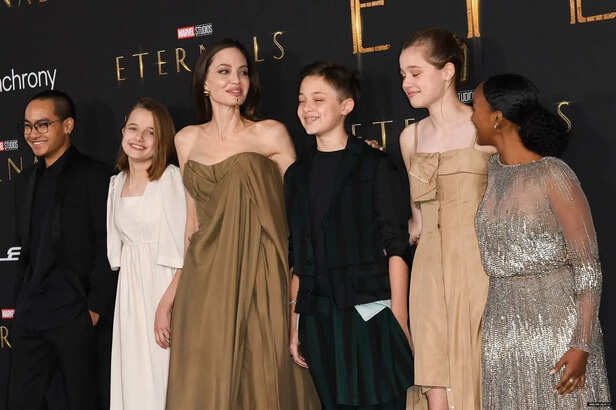 X/@joliesgem | Many children of the Jolie-Pitt family have slowly started distancing themselves from the Pitt surname.