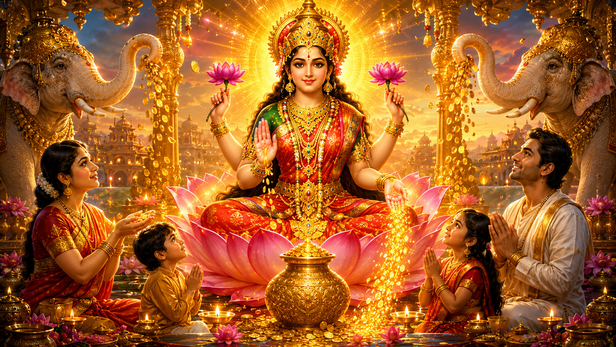 Divine Blessings of Goddess Lakshmi