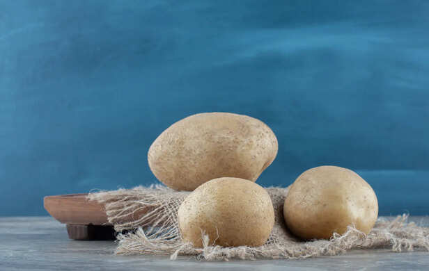Raw Potato for Dark Circles