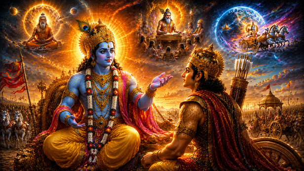 Surya Dev Receives Divine Knowledge