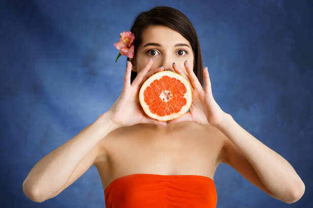 Fresh Citrus Fruits for Youthful Skin