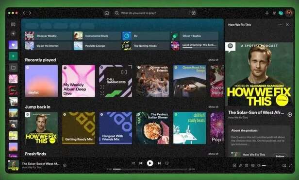 X | Spotify also unveiled Studio by Spotify Labs, a new desktop application that uses artificial intelligence to create personalised podcasts, playlists and audio briefings.