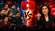 Journalist Anjana Om Kashyap Calls YouTube Teachers 'Fraud', Khan Sir Says 'Tu Apna Gyaan Apne' | Viral Debate