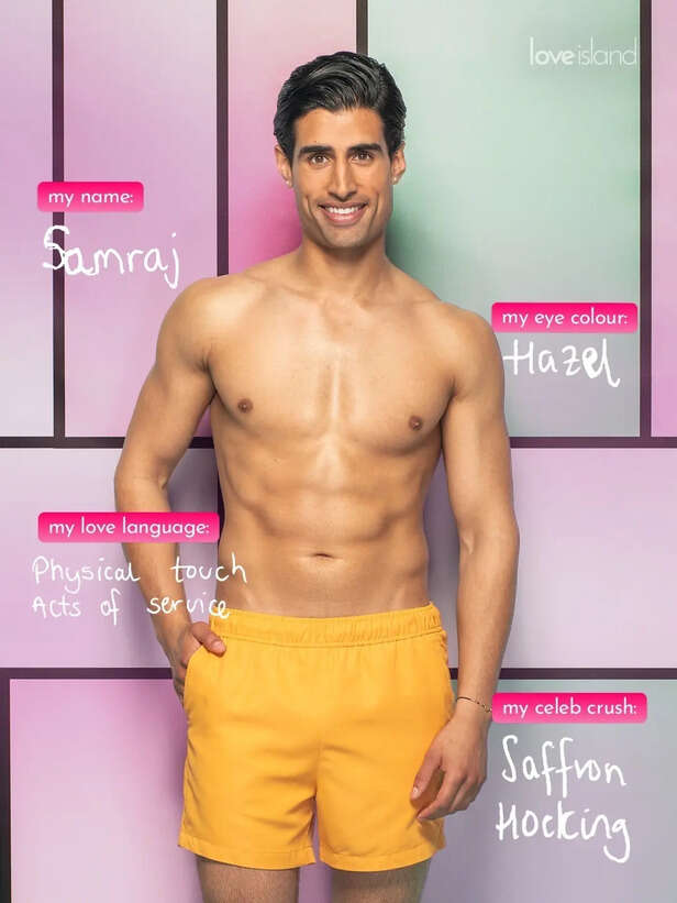 Instagram/loveisland | Samraj Toor is already dominating conversations online.