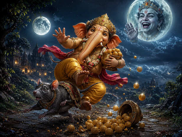 The Moon God's Laughter