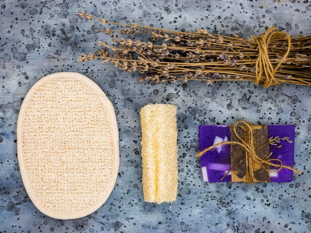 Konjac Sponge Made from Natural Plant Fibers